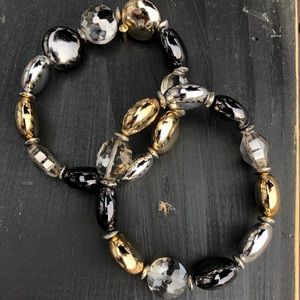 🧚‍♀️3/$20🧚‍♂️Pair of mixed media bracelets
